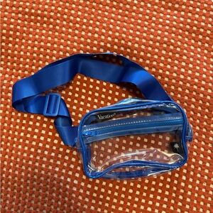 Clear Blue Vacation Fanny Pack